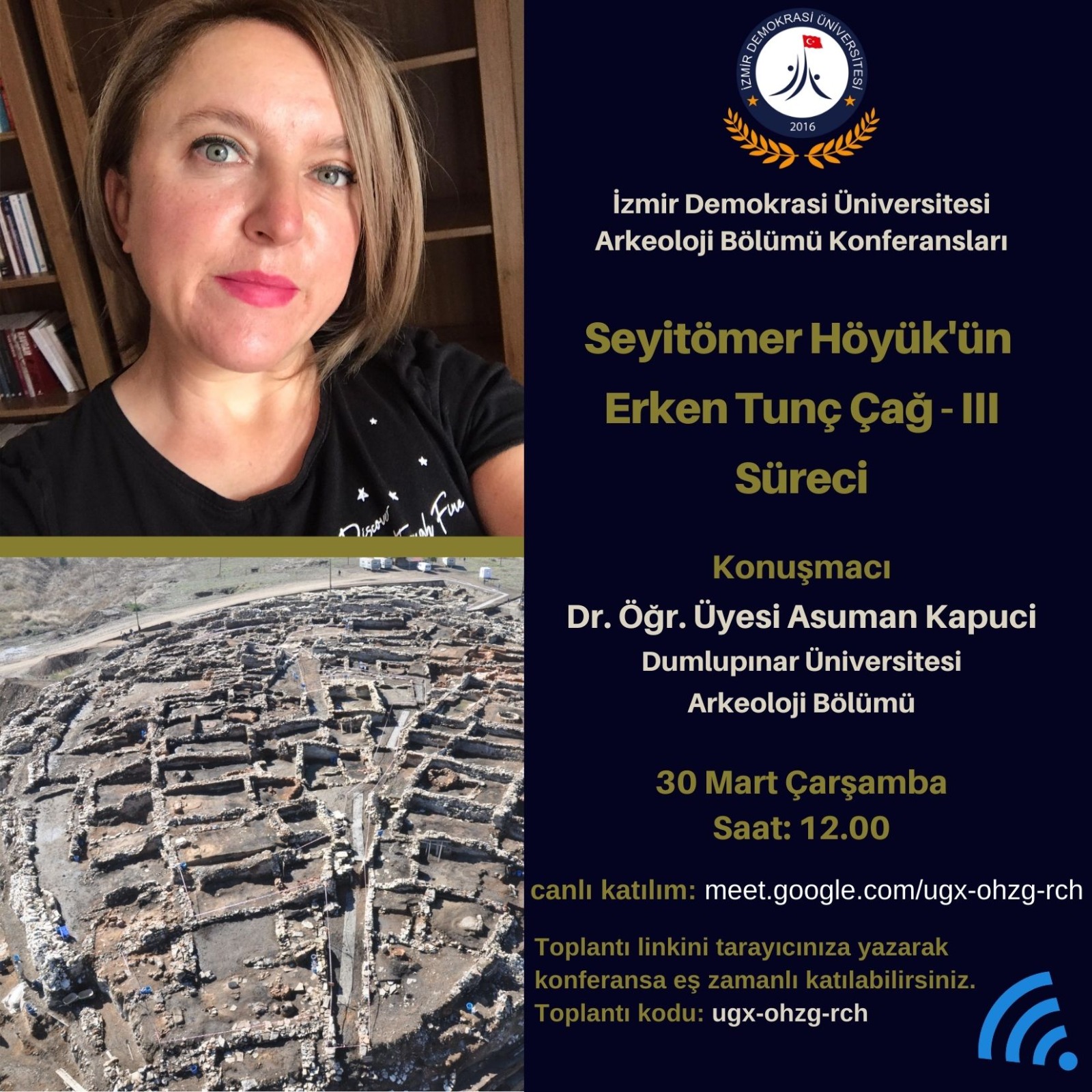 İDÜ - Arkeoloji Bölümü Konferansları